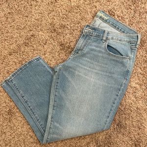 Light Blue Boyfriend cut jeans